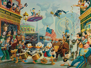 Lot #757 Carl Barks: July Fourth in Duckburg - Image 2
