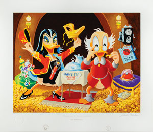 Lot #762 Carl Barks: I Wonder What My Fortune Cookie Says - Image 1