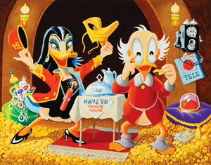 Lot #762 Carl Barks: I Wonder What My Fortune Cookie Says - Image 2