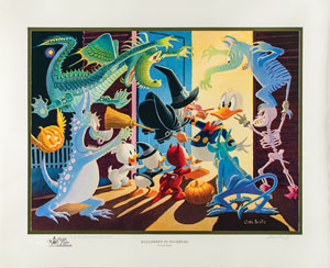 Lot #570 Carl Barks: Halloween in Duckburg - Image 2