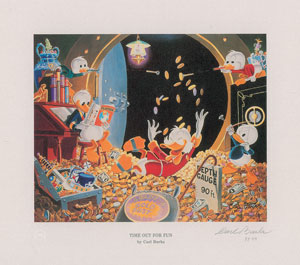 Lot #773 Carl Barks: Time Out for Fun