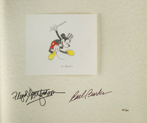 Lot #774 Carl Barks and Floyd Gottfredson - Image 2