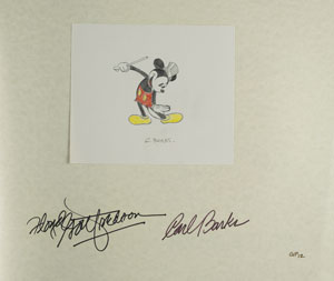 Lot #775 Carl Barks and Floyd Gottfredson - Image 2