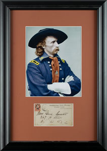Lot #345 George A. Custer - Image 1