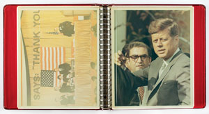 Lot #33 Cecil Stoughton's John F. Kennedy Last Texas Trip Photo Album - Image 2