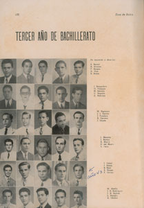 Lot #234 Fidel Castro Group of (3) Yearbooks - Image 5