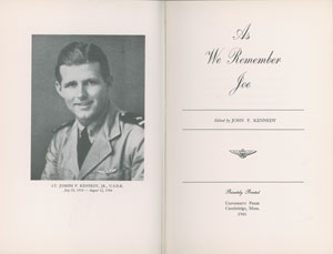 Lot #133 John F. Kennedy: As We Remember Joe - Image 2