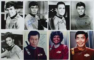 Lot #1053  Star Trek Crew
