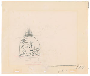 Lot #810 Title Sequence production drawings from The Jetsons - Image 2