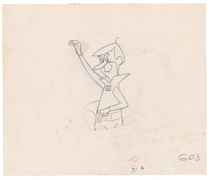 Lot #810 Title Sequence production drawings from The Jetsons - Image 3