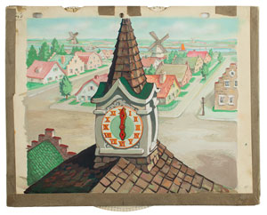 Lot #458 Color Classics production background  from Little Dutch Mill - Image 1