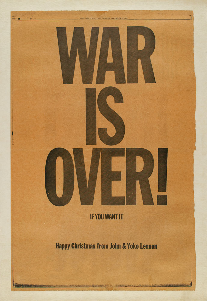 War Is Over! If You Want It