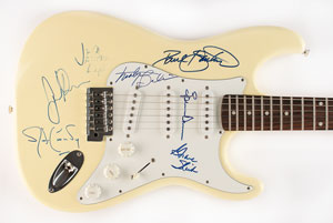 Lot #5451  Jefferson Airplane Signed Guitar - Image 2