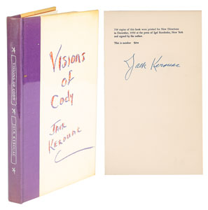 Lot #5156 Jack Kerouac Signed Book
