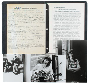 Lot #5073 The Rolling Stones 1972 and 1975 Tour Press Packets - Image 2