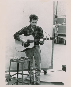 Lot #5009 Bob Dylan Original Photograph