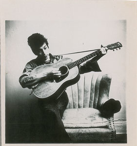Lot #5012 Bob Dylan Original Photograph