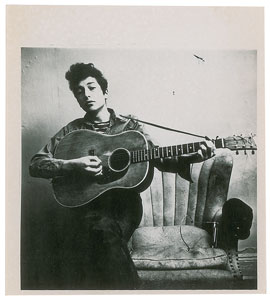 Lot #5010 Bob Dylan Original Photograph