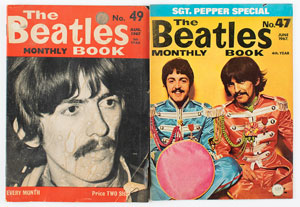Lot #5056 The Beatles Monthly Books - Image 1