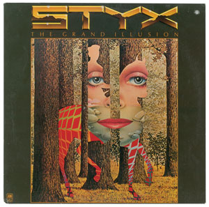 Lot #5478  Styx Signed Album