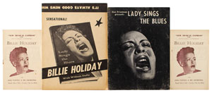 Lot #5388 Billie Holiday Group of (4) Programs