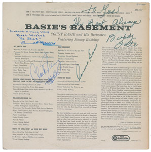 Lot #5375 Count Basie Orchestra Signed Album - Image 2