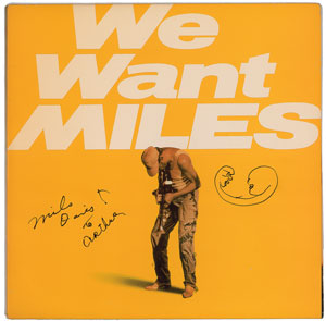 Lot #5381 Miles Davis Signed Album - Image 1