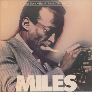 Lot #5382 Miles Davis Signed Album - Image 1