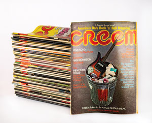 Lot #5119  Creem Magazine Archive - Image 1