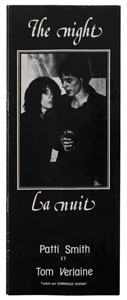 Lot #5129 Patti Smith Pair of Signed Booklets - Image 2