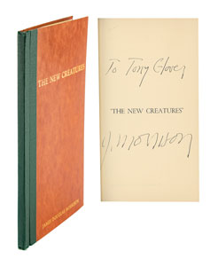Lot #5062 Jim Morrison Signed Book: 'The New Creatures' - Image 1
