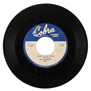 Lot #5106 Lee Jackson 'Fishin' In My Pond / I'll Just Keep Walkin'' 45 RPM Record - Image 2