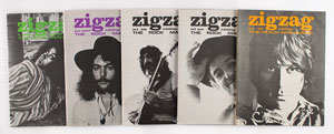 Lot #5090 Tony Glover's Zigzag Magazine Collection
