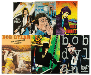 Lot #5050 Bob Dylan Programs, Magazines, and