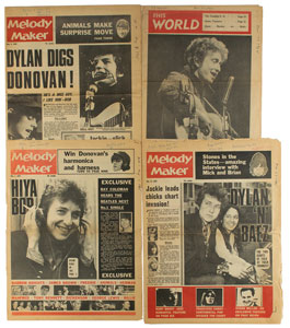 Lot #5045 Bob Dylan Clipping Archive - Image 2