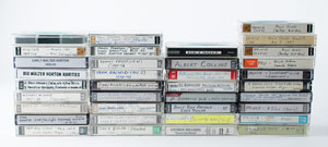 Lot #5095 Tony Glover's Collection of Cassette Recordings - Image 1