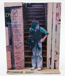 Lot #5052 Bob Dylan Promo Standee