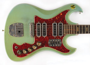 Lot #5093 Tony Glover's 1960s Japanese Electric Guitar - Image 1