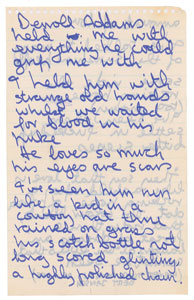 Lot #5104  Donovan Handwritten Signed Letter - Image 3