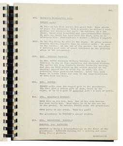 Lot #5076  Performance Script featuring Mick Jagger - Image 2