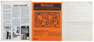 Lot #5112  Velvet Underground and Nico Magazine and Interview Transcript - Image 1