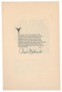 Lot #5160 Charles Bukowski Signed Book - Image 2