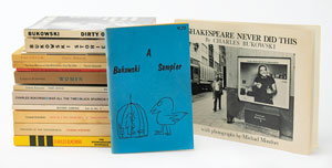 Lot #5159 Charles Bukowski Book Collection