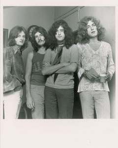 Lot #5346  Led Zeppelin Original Photograph