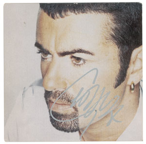 Lot #5505 George Michael Signed CD - Image 1