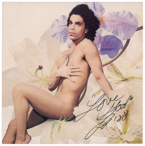 Lot #5514  Prince Signed Album Flat