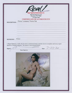 Lot #5514  Prince Signed Album Flat - Image 2