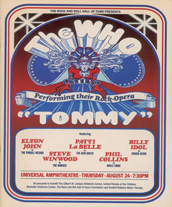 Lot #5330 The Who and Elton John Tommy Program with Insert and Pass - Image 3