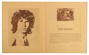 Lot #5287 The Doors 1968 Colgate University Program - Image 1