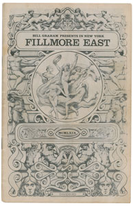Lot #5416  Fleetwood Mac (Peter Green) and Joe Cocker Fillmore East Program - Image 3